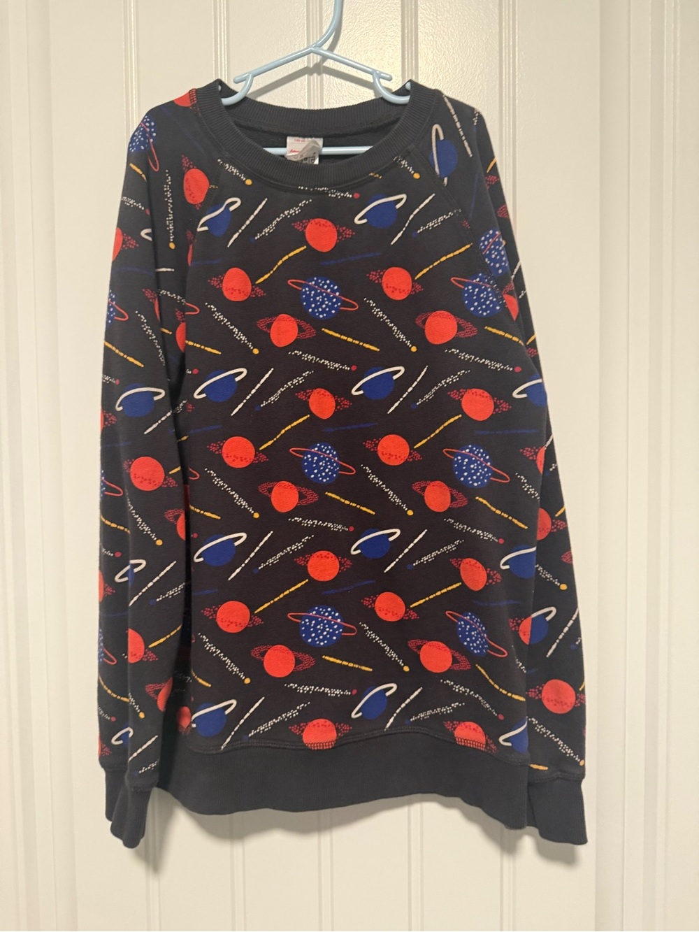 Hanna Andersson Black Sweatshirt 🪐☄️💫size 12/ 150cm